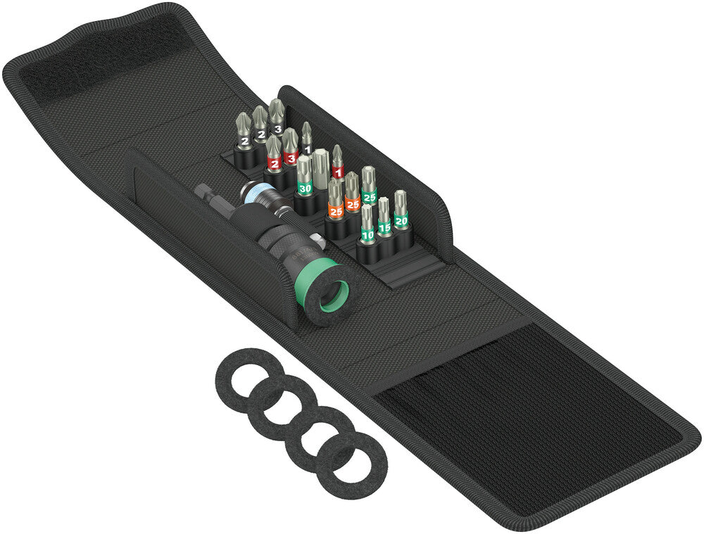 WERA 05134021001 KRAFTFORM KOMPAKT T 1 (TOOL SET FOR PADIO CONSTRUCTION)