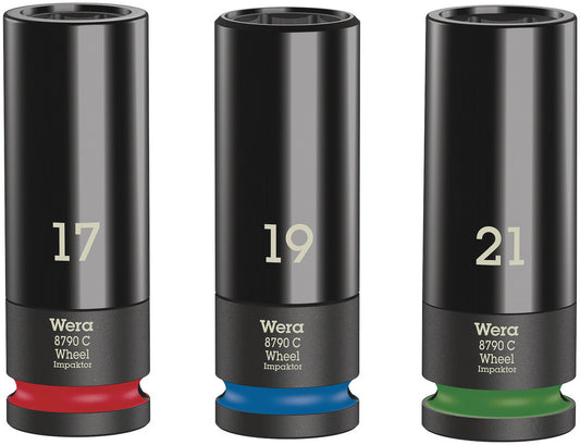 WERA 05004595001 WHEEL IMPAKTOR C SET 1  SW 17 / 19 / 21 IN A PLAIN BOX